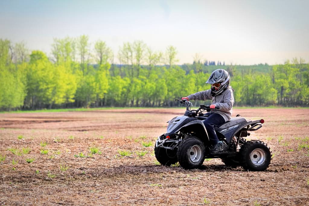 quad électrique, loisir en famille